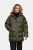 Mammut Glacier Glow In Hooded Donsparka Dames dark khaki