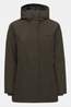 Jack Wolfskin Fiora Bay Long Gevoerde Jas Dames dark khaki