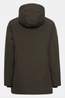 Jack Wolfskin Fiora Bay Long Gevoerde Jas Dames dark khaki