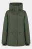 Didriksons Essa Gevoerde Jas Dames dark green
