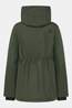 Didriksons Essa Gevoerde Jas Dames dark green