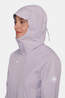 Mammut Treeline Light Hooded Hardshell Dames light grey
