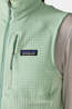 Patagonia R1 Fleece Bodywarmer Dames light green