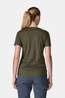 Patagonia Capilene Cool Merino T-Shirt Dames dark khaki