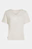 icebreaker Merino 150 Tech Lite V-Neck Tee Ecru