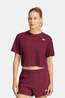 adidas Train Essentials Boxy Workout T-Shirt Dames Bordeaux / Maroon