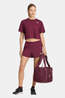 adidas Train Essentials Boxy Workout T-Shirt Dames Bordeaux / Maroon