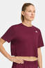 adidas Train Essentials Boxy Workout T-Shirt Dames Bordeaux / Maroon