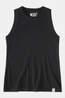 Carhartt Tencel Fiber Fitted Ribbed Tank Top Dames black