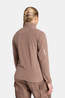adidas Terrex Multi Essentials Half Zip Fleecetrui Dames mid brown