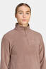 adidas Terrex Multi Essentials Half Zip Fleecetrui Dames mid brown
