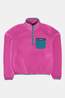 KAVU Hidden Hills Fleecetrui Dames mid pink