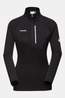 Mammut Aenergy Light ML Half Zip Pull Fleecetrui Dames Black