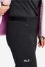 Jack Wolfskin Activate Flex Wandelbroek Dames black