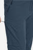 Jack Wolfskin Pico Trail Zip Off Afritsbroek Dames dark blue