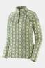 Patagonia Capilene Midweight Zip-Neck Thermoshirt Dames Light Blue/Patterned