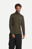 Jack Wolfskin Trail Half Zip Shirt Met Lange Mouwen Heren dark khaki