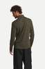 Jack Wolfskin Trail Half Zip Shirt Met Lange Mouwen Heren dark khaki