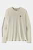 Patagonia Long-Sleeved Capilene Cool Daily Shirt Hut Tripper Heren Off White/Tan