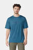Ayacucho Red Rock Merino T-Shirt Petrol/Marle