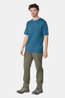 Ayacucho Red Rock Merino T-Shirt Petrol/Marle