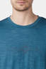 Ayacucho Red Rock Merino T-Shirt Petrol/Marle