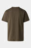 The North Face Evolution Simple Dome Regular T-Shirt Heren dark khaki