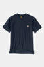 Carhartt Dearborn Relaxed Pocket T-shirt Heren Navy Blue/Dark Blue