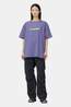 Snow Peak SP Reflective Typography T-shirt purple