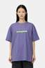 Snow Peak SP Reflective Typography T-shirt purple