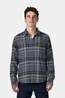 Patagonia Cotton In Conversion Fjord Flannel Blouse Mid Blue/Checks