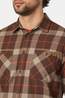 Mammut Alvra Longsleeve Shirt Heren Dark Brown/Beige
