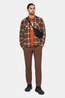 Mammut Alvra Longsleeve Shirt Heren Dark Brown/Beige