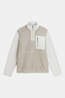 The North Face Yumiori 1/4 Zip Fleecetrui Heren Beige/Off White