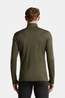 icebreaker 200 Oasis LS Half Zip dark khaki