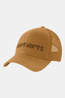 Carhartt Canvas Mesh-Black Logo Grapich Pet mid brown