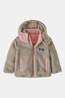 Patagonia Baby Reversible Tribbles Hoody Gevoerde Jas Junior Navy Blue/Mid Pink