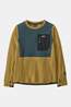 Patagonia R1 Air Crew Trui Kind light brown/dark blue