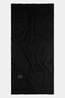 Buff Merino Lightweight Solid Black Nekwarmer Junior black
