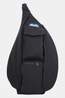 KAVU Mini Rope Bag Dagrugzak Black/Black