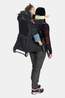 Osprey Poco Child Carrier Kinderdrager Met Regenhoes black