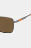 Polaroid Eyewear Pld 2171/G/S/X Zonnebril silver/orange