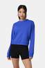 Vuori Halo Modern Crew Top Dames royal blue