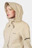 Ayacucho Canopy 3 Layer Coat Fietsregenjas Dames Stone/Stone