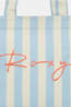 Roxy Fairy Beach Shopper Dames Light Blue/Stripes
